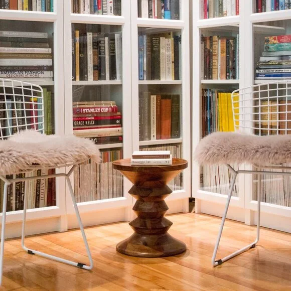 Natural Home Decor New Zealand Sheepskin Chair Pad | 1-Piece | Taupe | 17"x17" - Picture 2 of 3